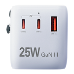 German Pool 德國寶 UTA-PD25W 25W MINI GaN III旅行充電插座 (白色)